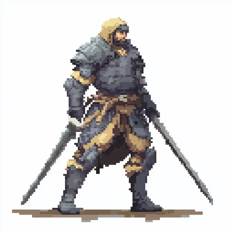Retro Pixel Art Characters Ii