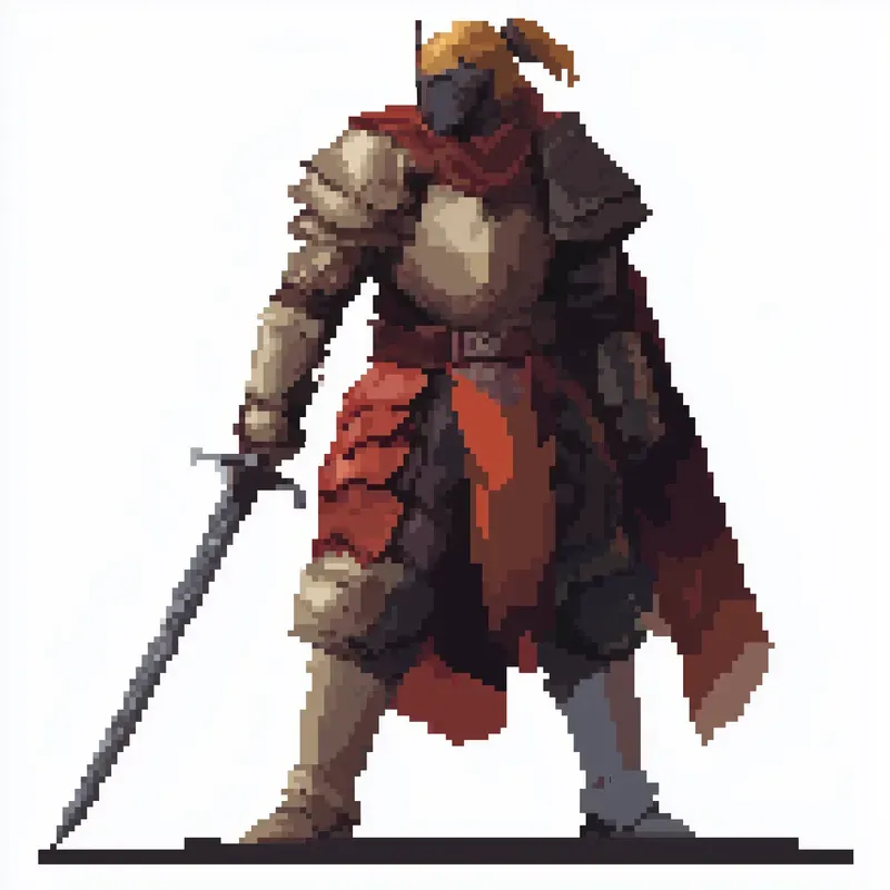 Retro Pixel Art Characters Ii