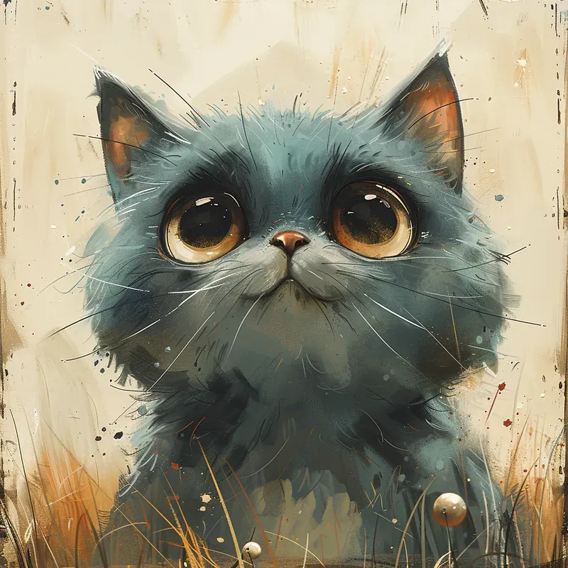 Whimsical Animals Watercolor Paintings