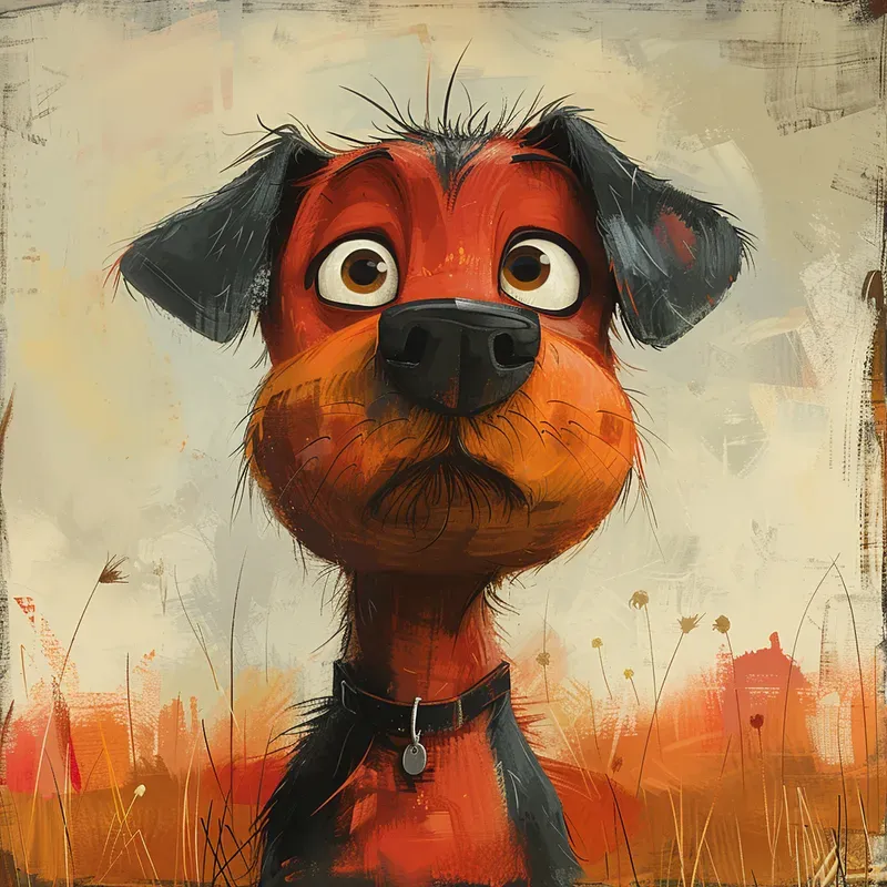 Whimsical Animals Watercolor Paintings