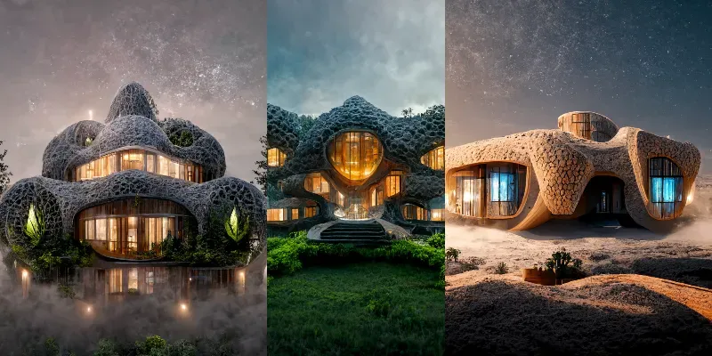 Organic Architecture generated by undefined