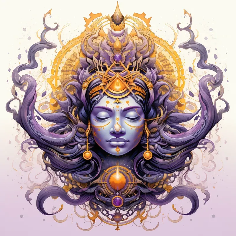 Ethereal Convergence Colorful Symmetries