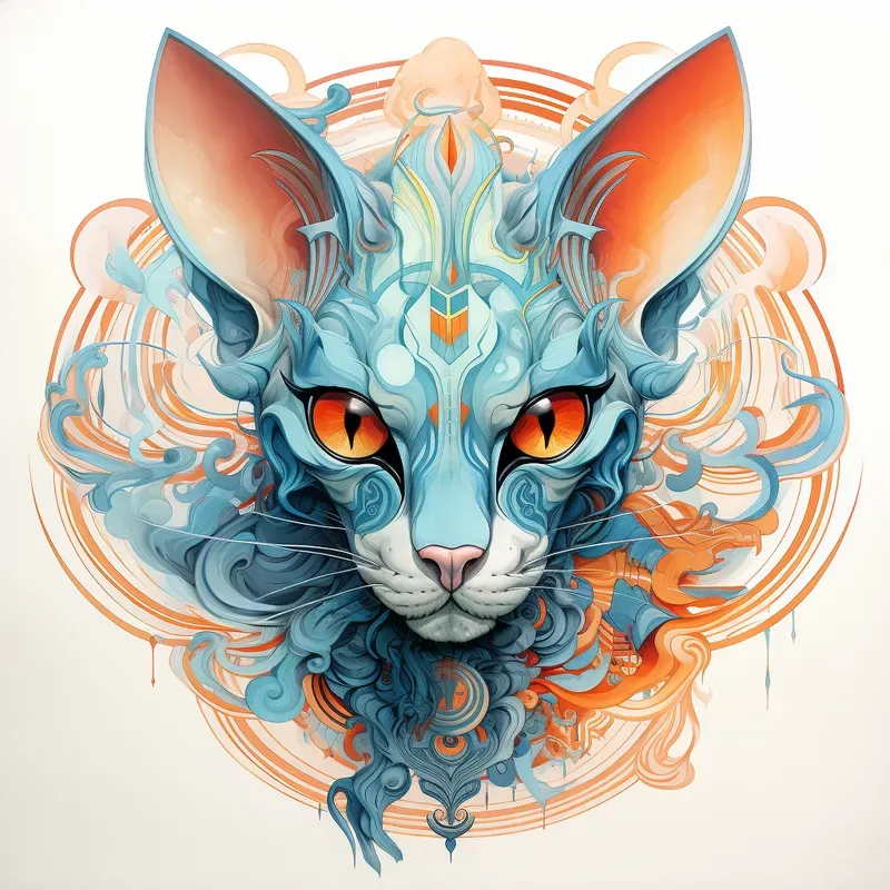 Ethereal Convergence Colorful Symmetries