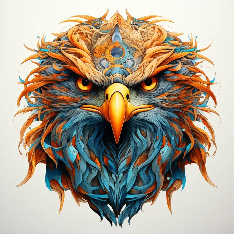 Ethereal Convergence Colorful Symmetries