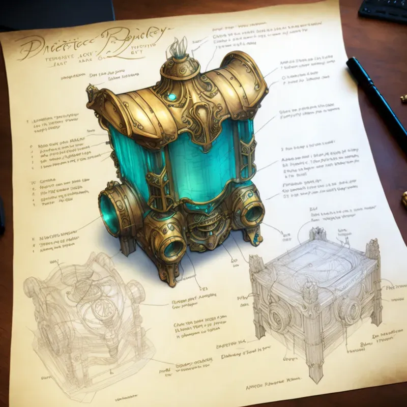 Dungeons And Dragons Style Item Images