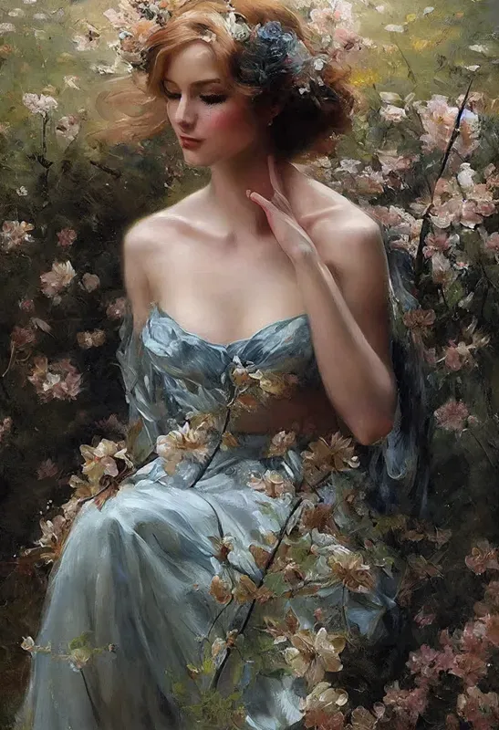 Goddesses Oil Paintings