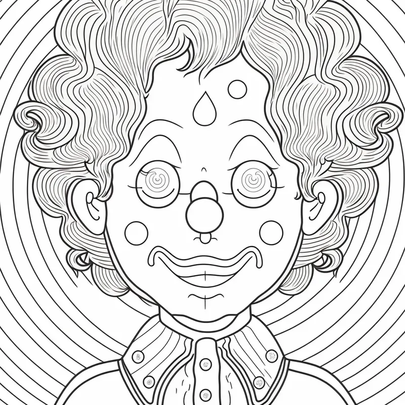 Child Coloring Book Pages