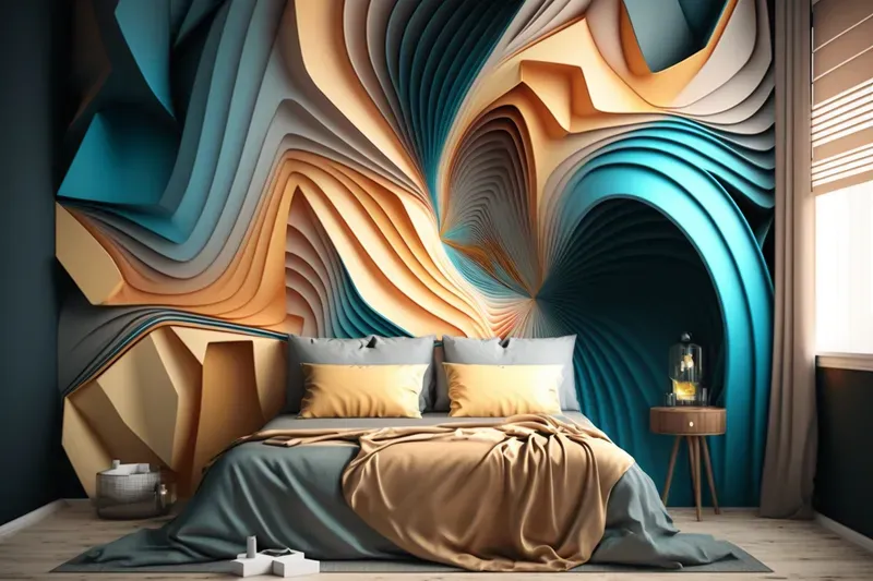 Colorful Bedroom Mural Inspirations