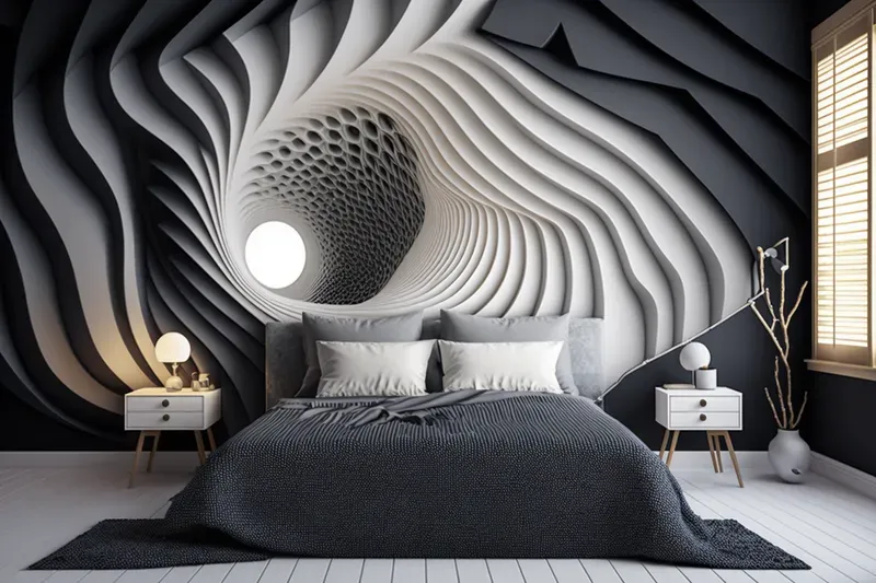 Colorful Bedroom Mural Inspirations