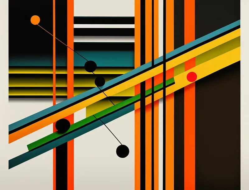 Self Print Geometric Poster Designers