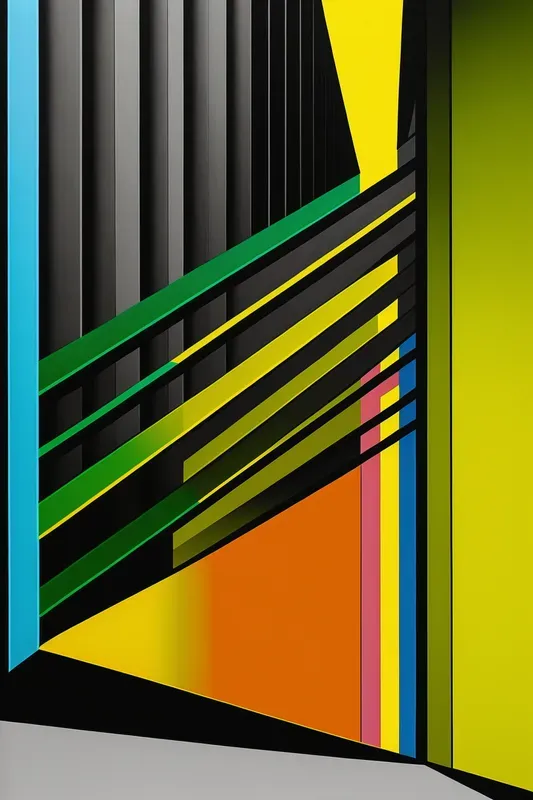 Self Print Geometric Poster Designers