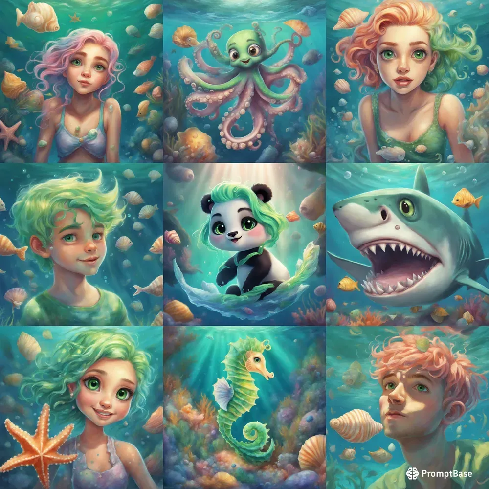 Magical Moments Under The Sea