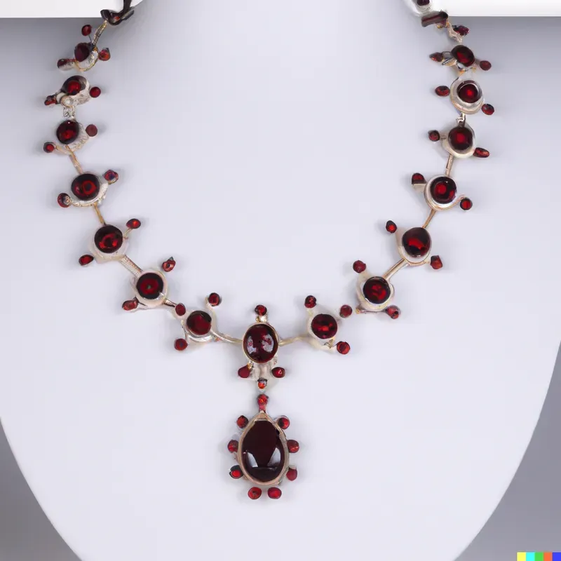 Classic Gem Wedding Necklace