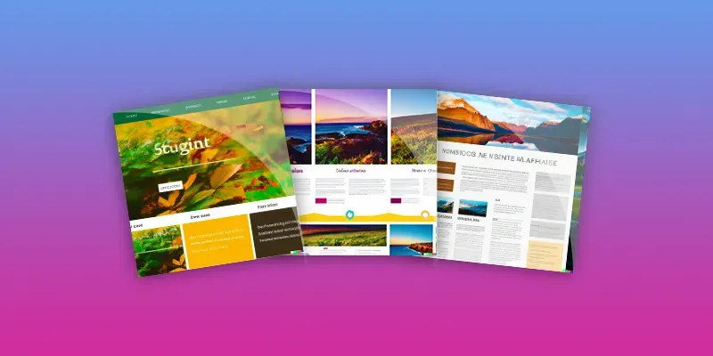 Website Layout Mockups generated by undefined