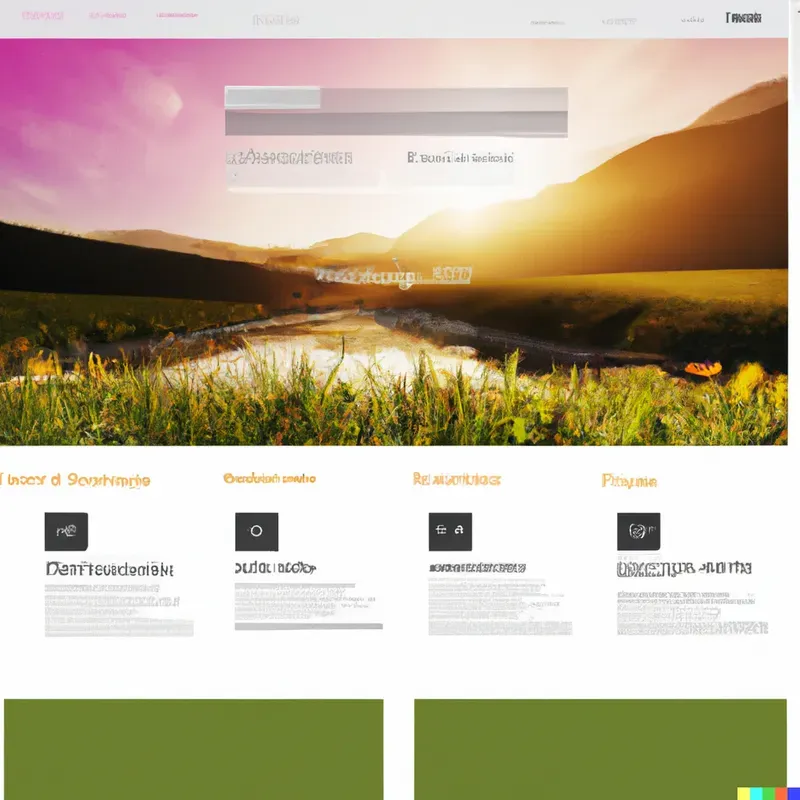 Website Layout Mockups