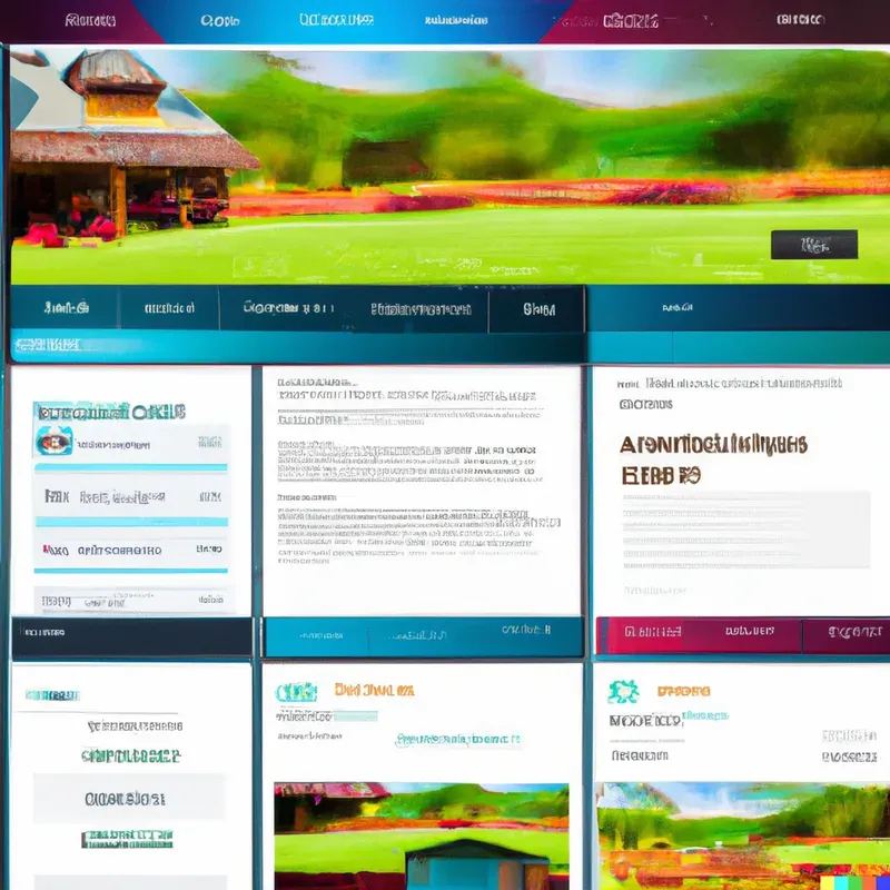 Website Layout Mockups