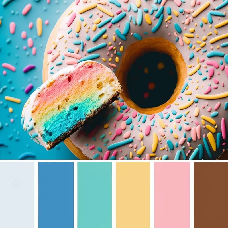 Colorful Images With Color Palettes
