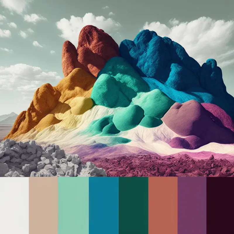 Colorful Images With Color Palettes