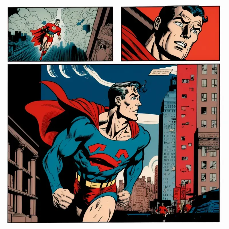 Marvel Dc Style Comics