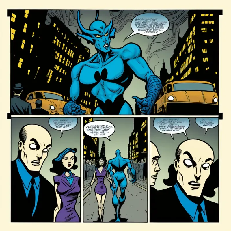 Marvel Dc Style Comics