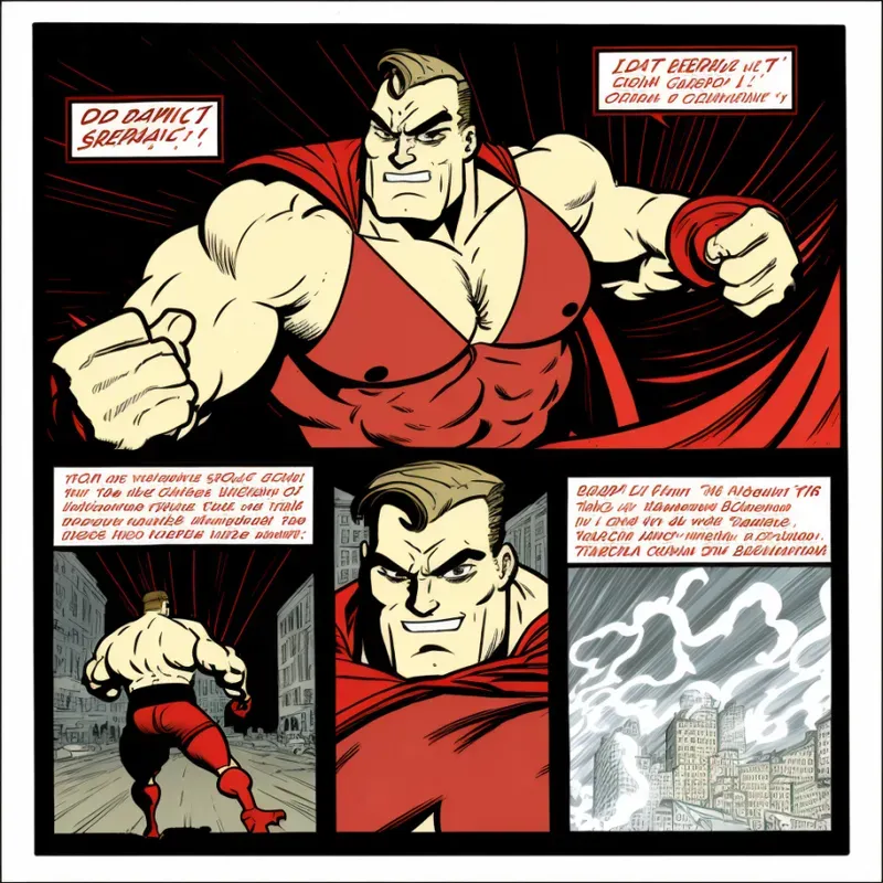Marvel Dc Style Comics