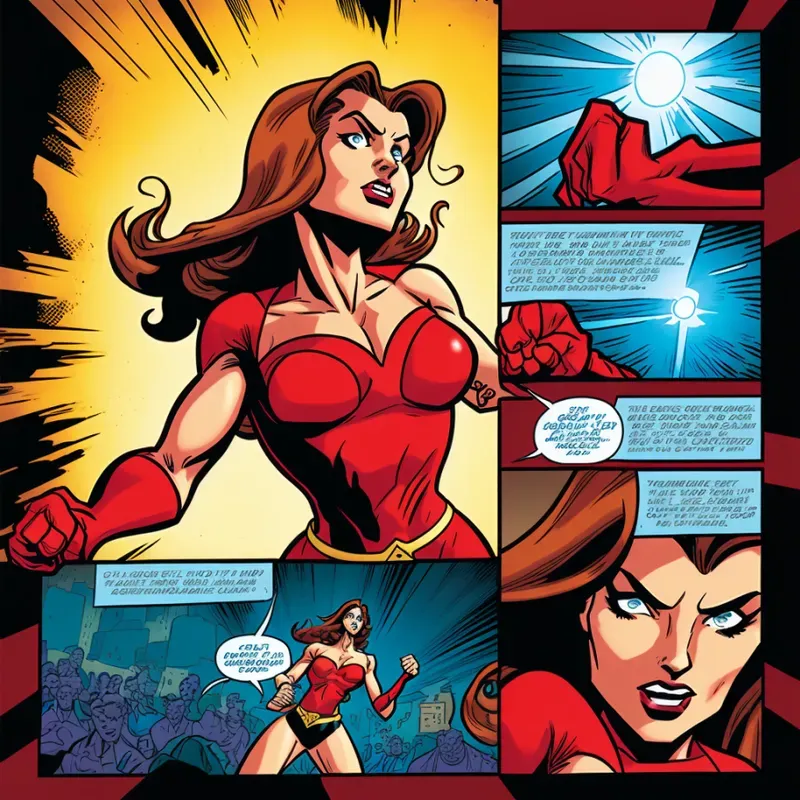 Marvel Dc Style Comics
