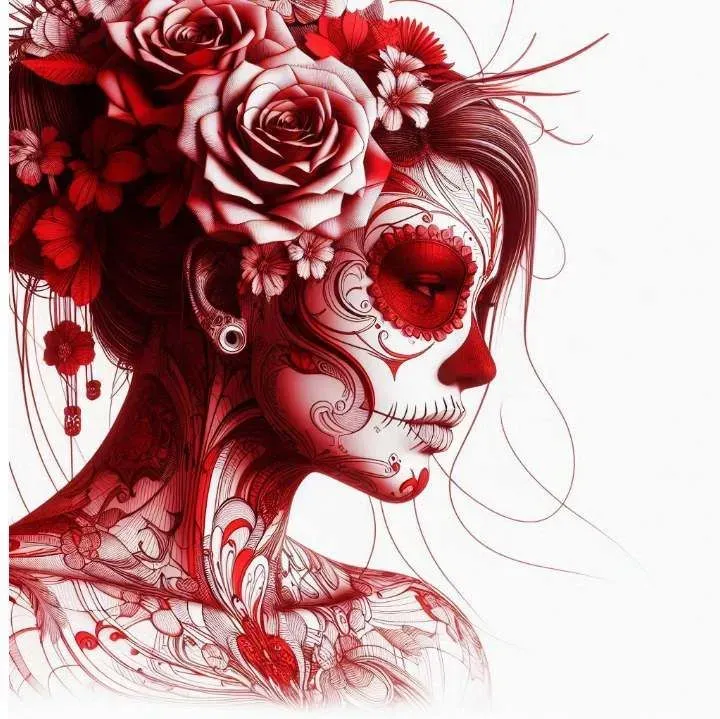Beautiful Monochromatic Sketch Designs