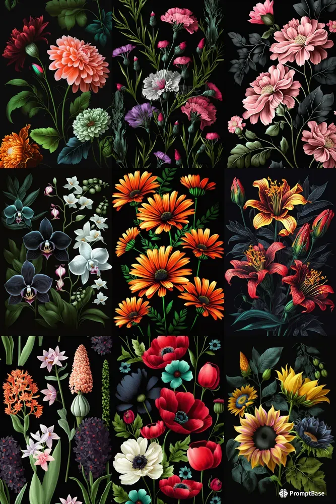 Floral Background Patterns
