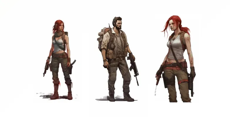 Concept Art Of Apocalypse Characters generated by undefined