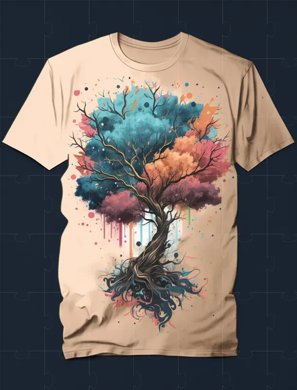 Dreamy Watercolors T-shirt Designs