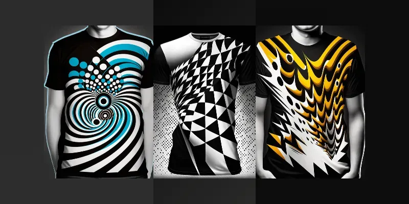 Modern Geometrics T-shirt Designs generated by undefined