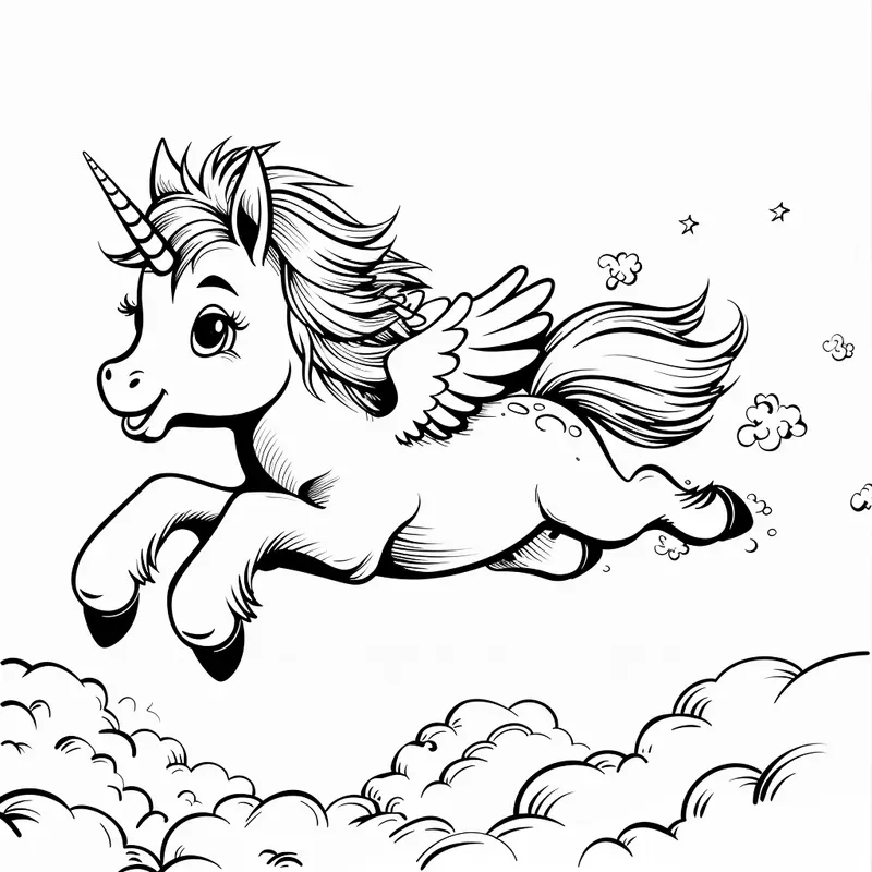 Simple Bold And Easy Coloring Pages