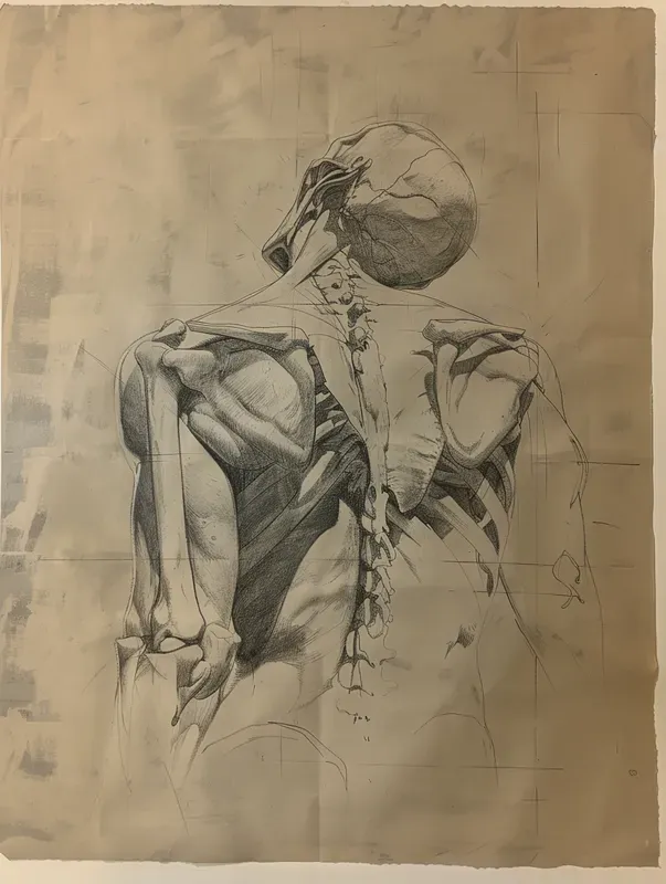 Artistic Anatomy Study Drawings