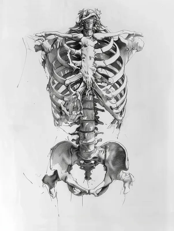 Artistic Anatomy Study Drawings