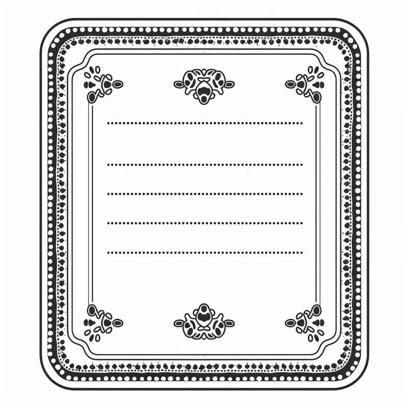 Beautiful Notebook Labels