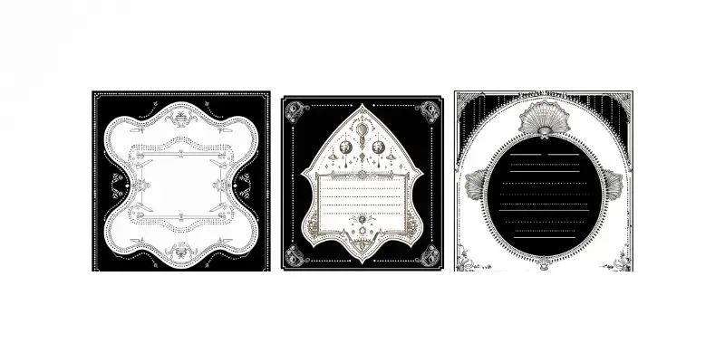 Beautiful Notebook Labels generated by undefined