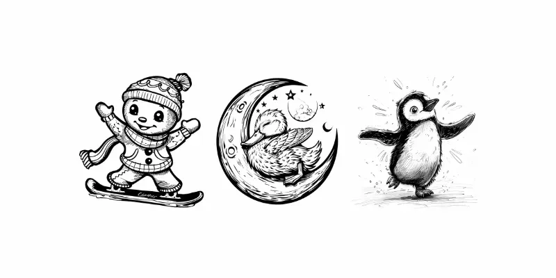 Simple Bold And Easy Coloring Pages generated by undefined
