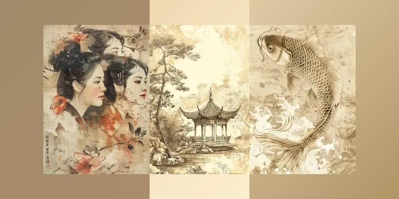 Traditional Chinese Paintings generated by undefined