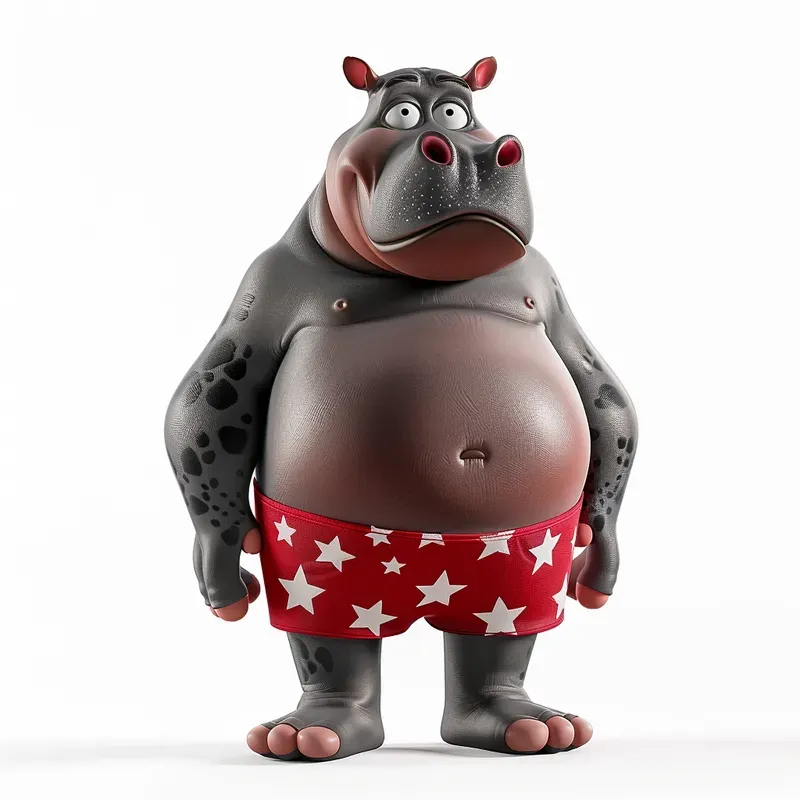 Silly Animals In Boxer Shorts