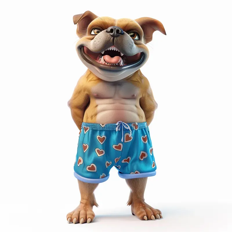 Silly Animals In Boxer Shorts