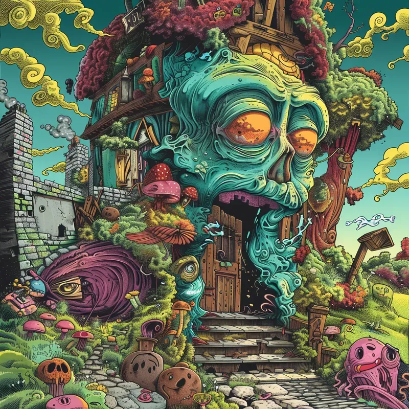 Weird And Bizarre Comics Cartoons