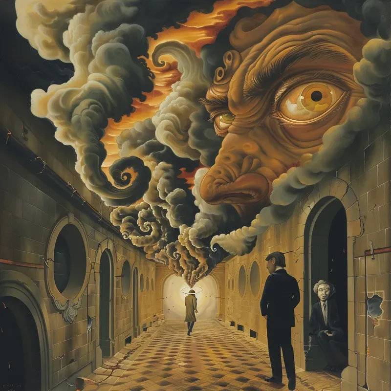 Oneiric Surreal Visions Oil Paintings
