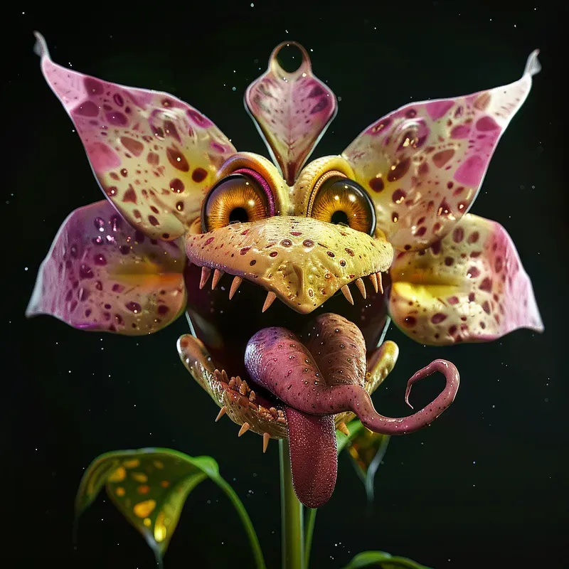 Alien Carnivore Flowers Characters