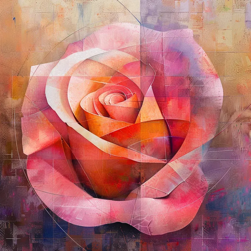 Vibrant Geometric Wall Art Paintings