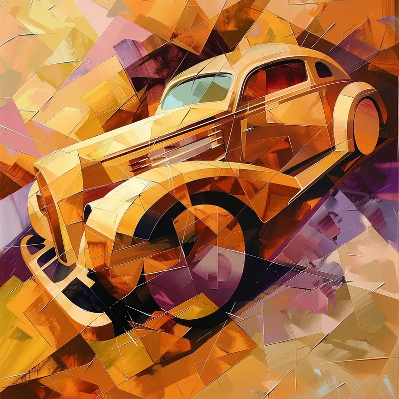 Vibrant Geometric Wall Art Paintings
