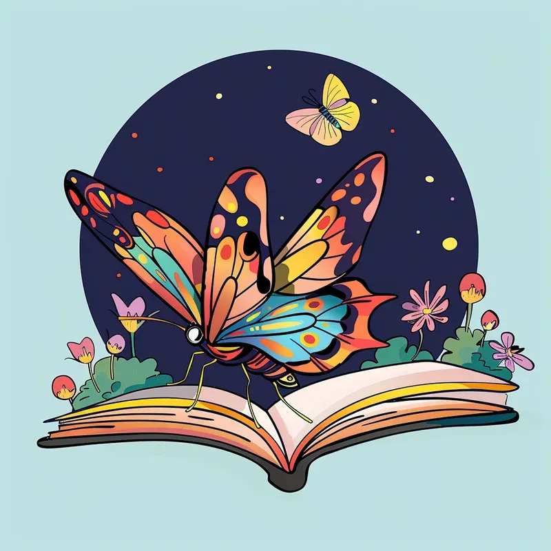 Cartoon Illustrations For Kids Books