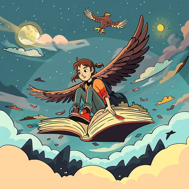 Cartoon Illustrations For Kids Books