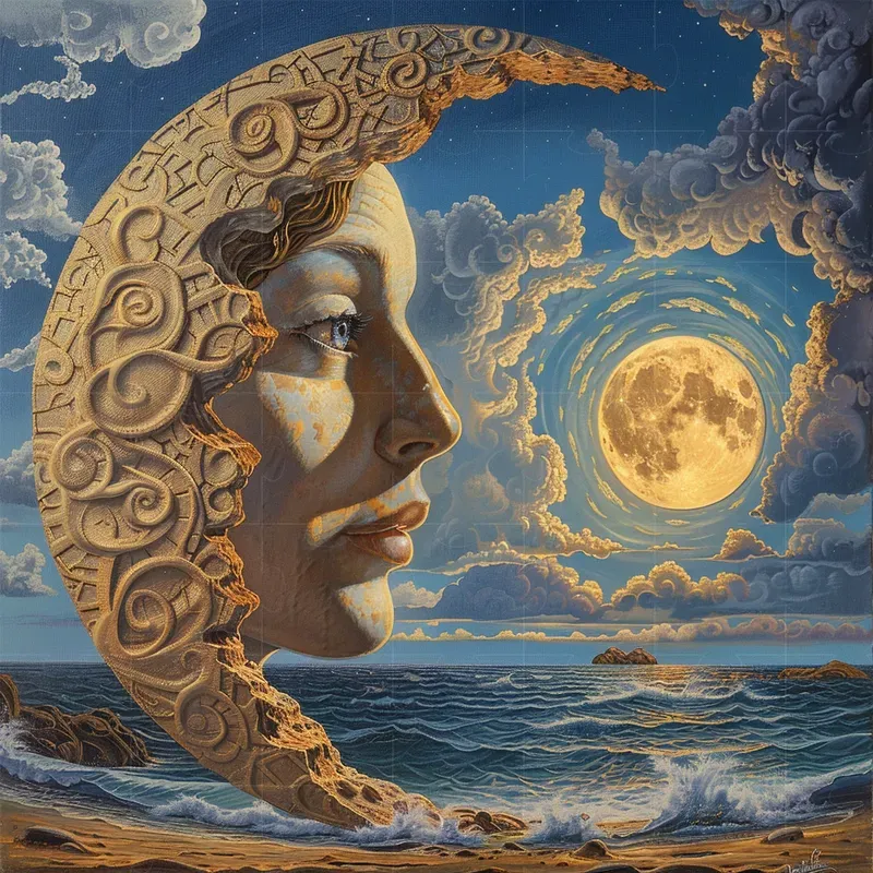 Surreal Optical Illusion Oil Paintings