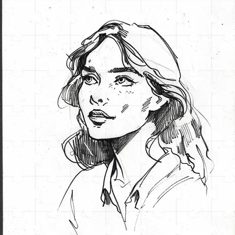 Simple Sketch Drawings