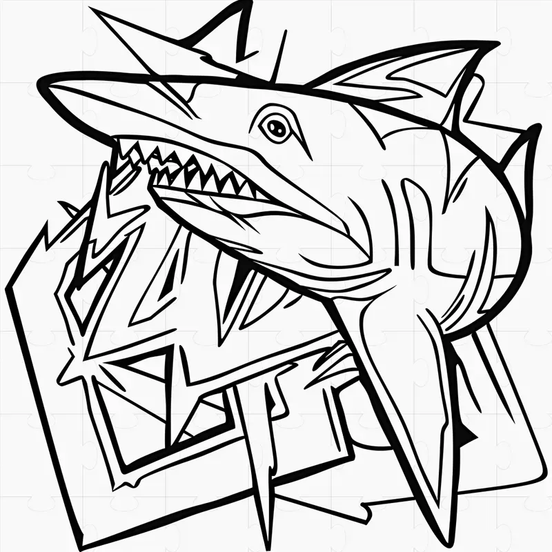 All Ages Graffiti Coloring Book Pages